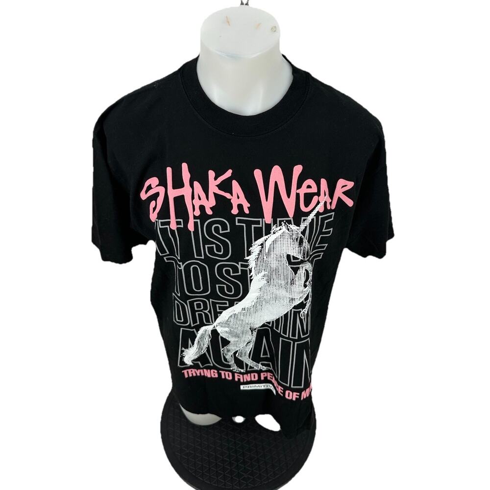 NEW Shaka Wear Primitive Skate Men Large Runner Tee T-shirt Graphic Print 9-2k